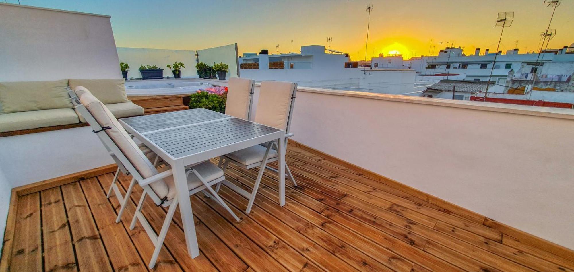 Penthouse With Jacuzzi, And Garaje Grupo Ac Gestion Daire Cadiz Dış mekan fotoğraf