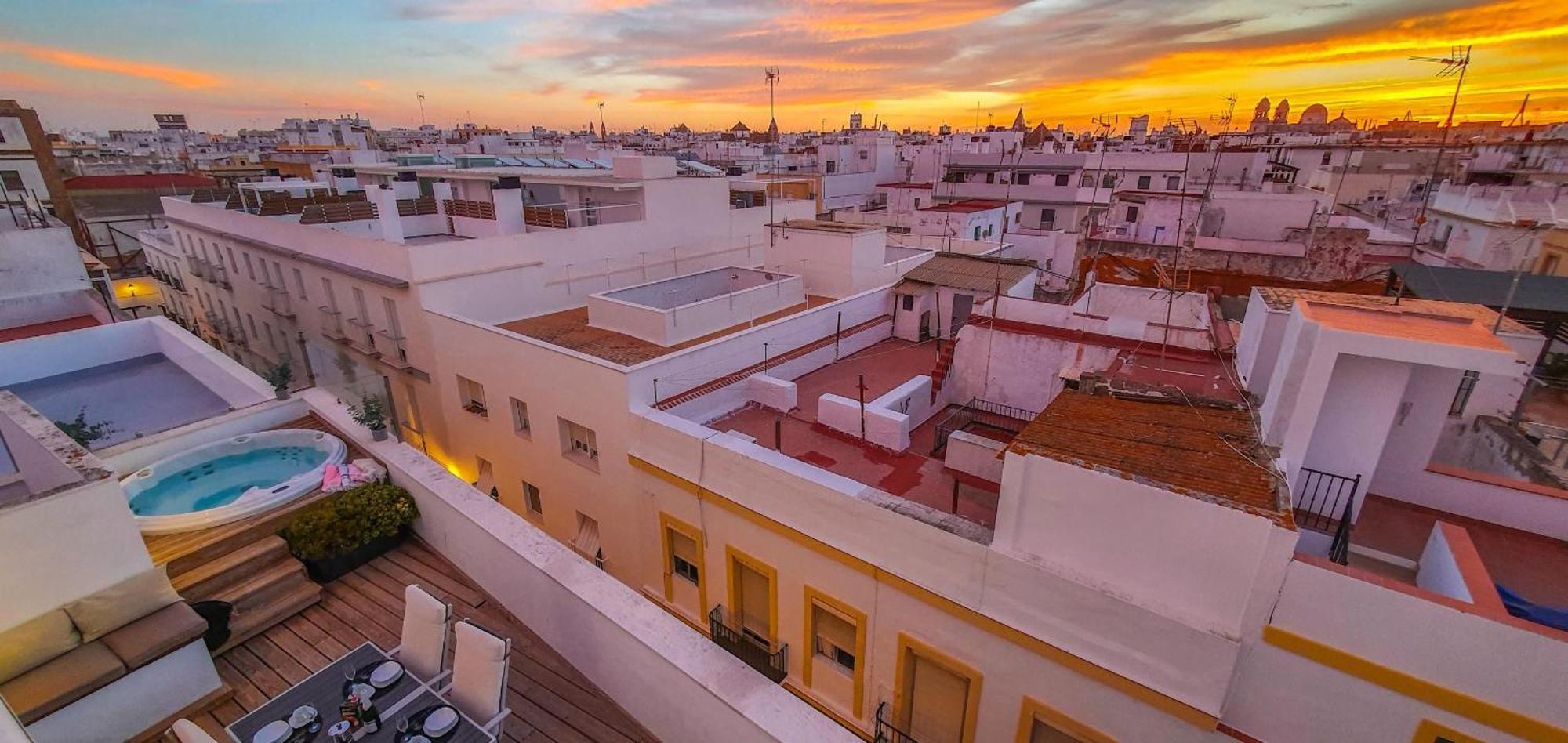Penthouse With Jacuzzi, And Garaje Grupo Ac Gestion Daire Cadiz Dış mekan fotoğraf